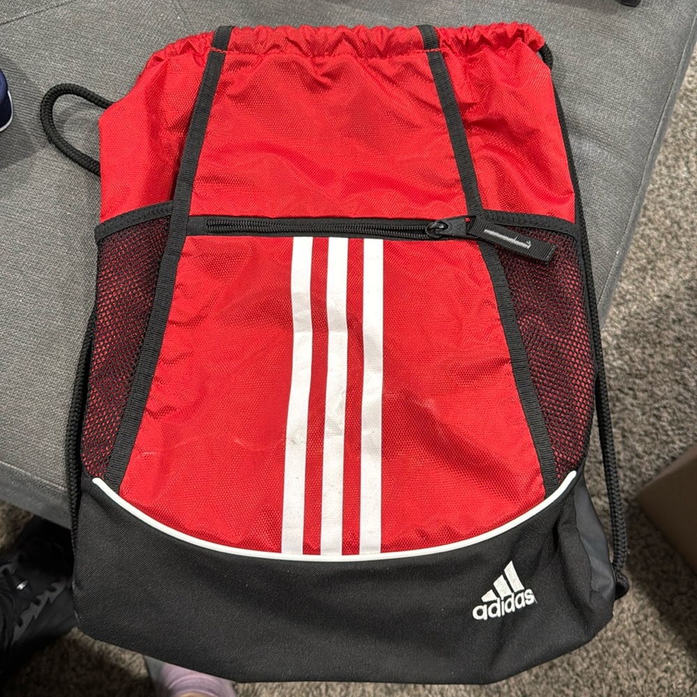 Adidas draw string back pack
